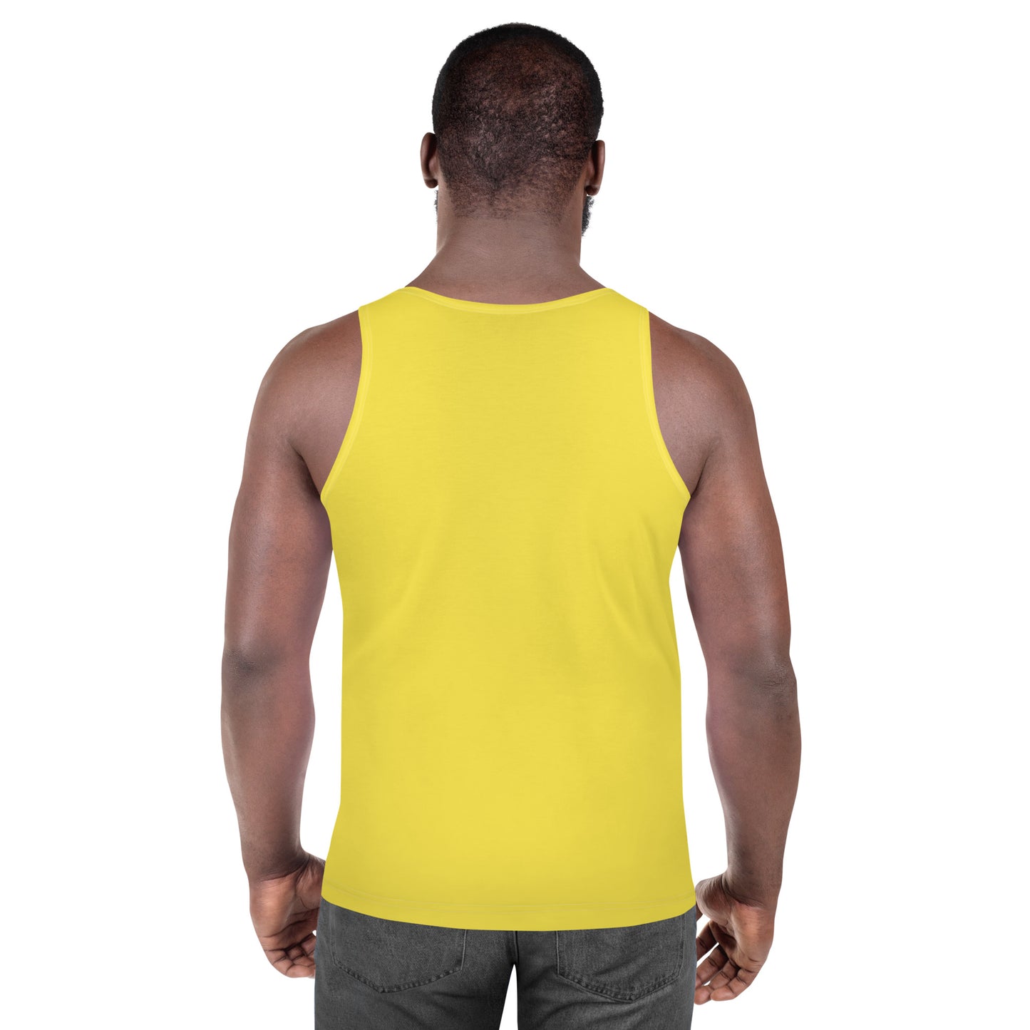 Adult Cashewmania Yellow Tank Top WEBSITE EXCLUSIVE