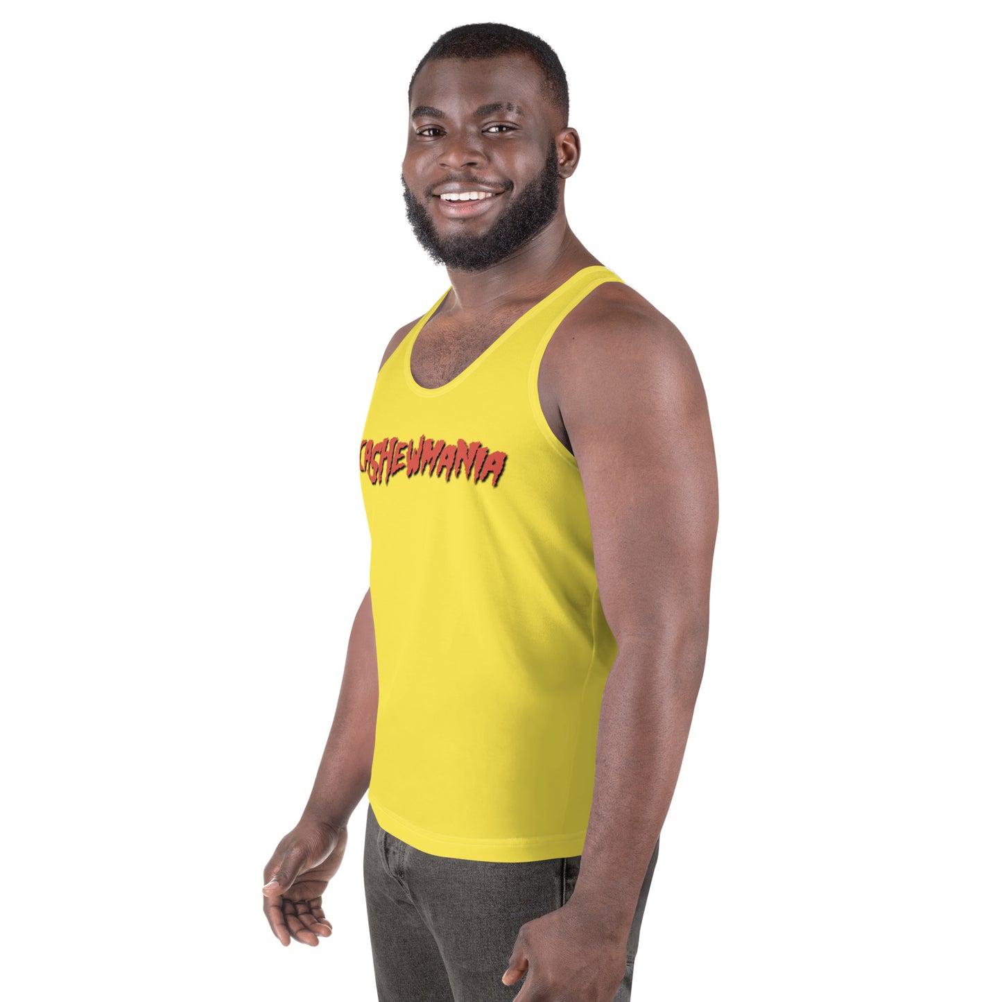 Adult Cashewmania Yellow Tank Top WEBSITE EXCLUSIVE