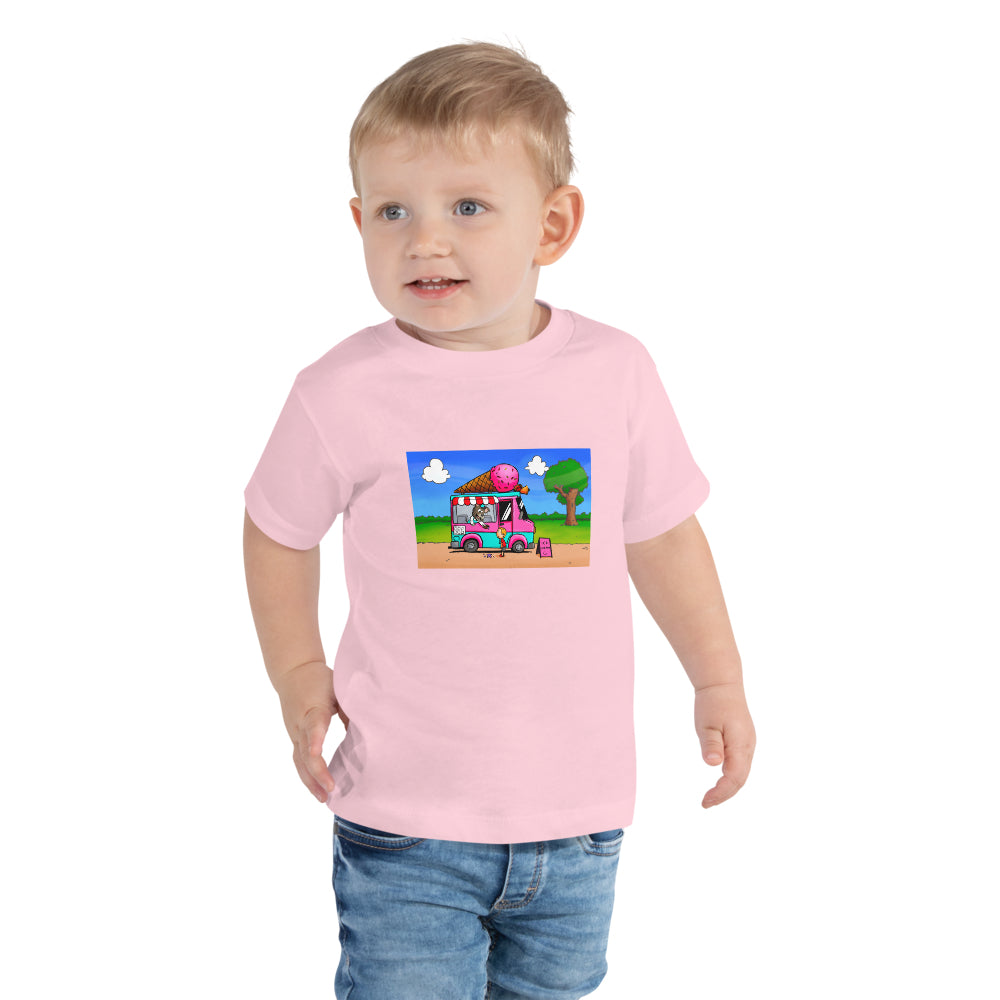 Toddler Short Sleeve Ice Cream Tee