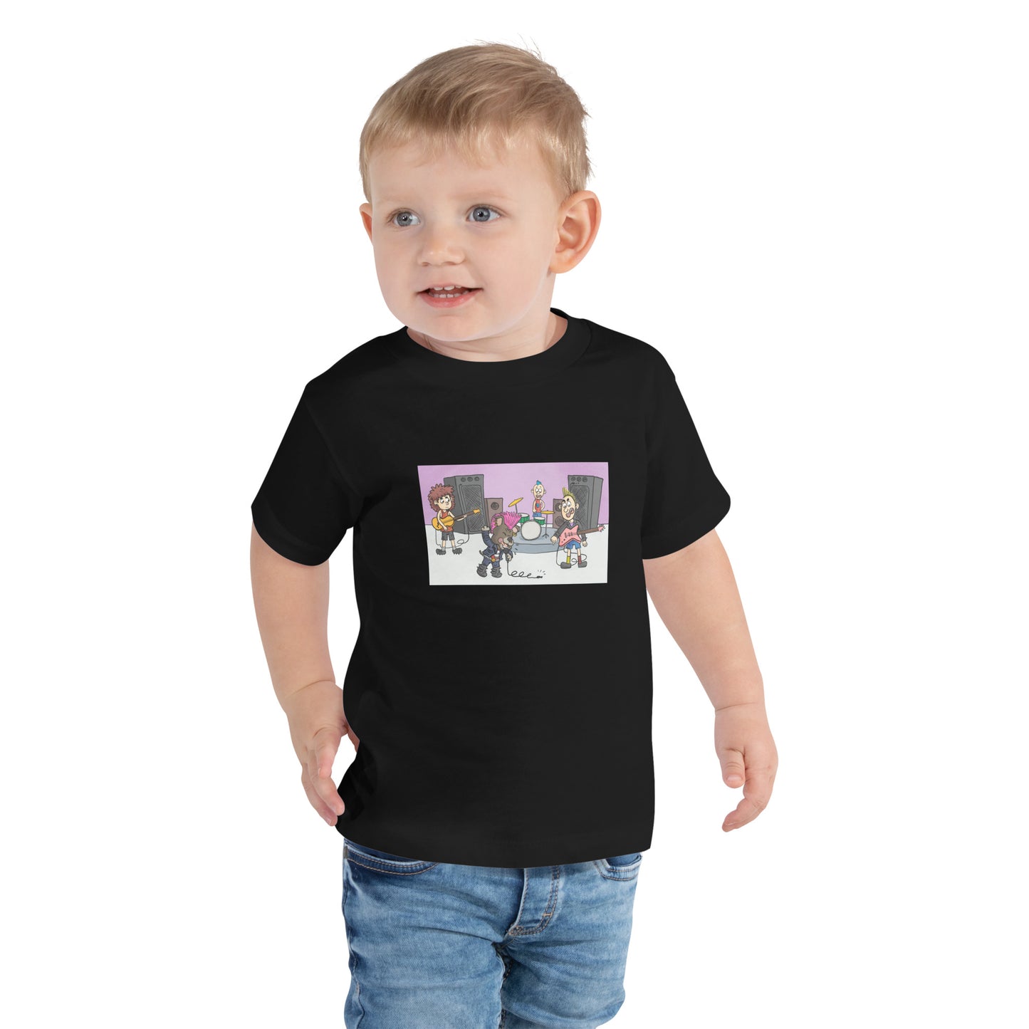 Toddler Short Sleeve Rockstar Tee