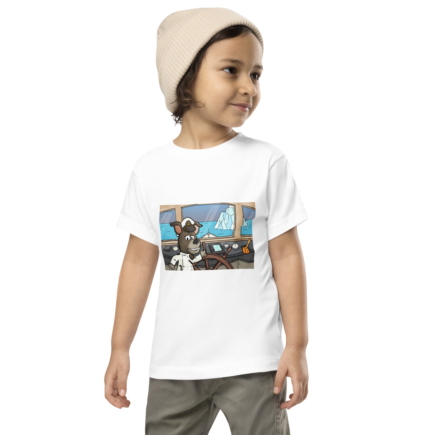 Toddler Short Sleeve Captain Tee