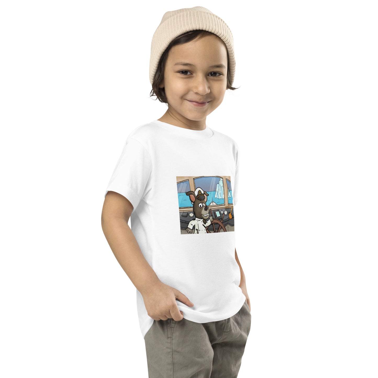 Toddler Short Sleeve Captain Tee